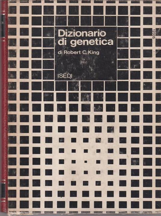 Dizionario di genetica - Robert King - copertina