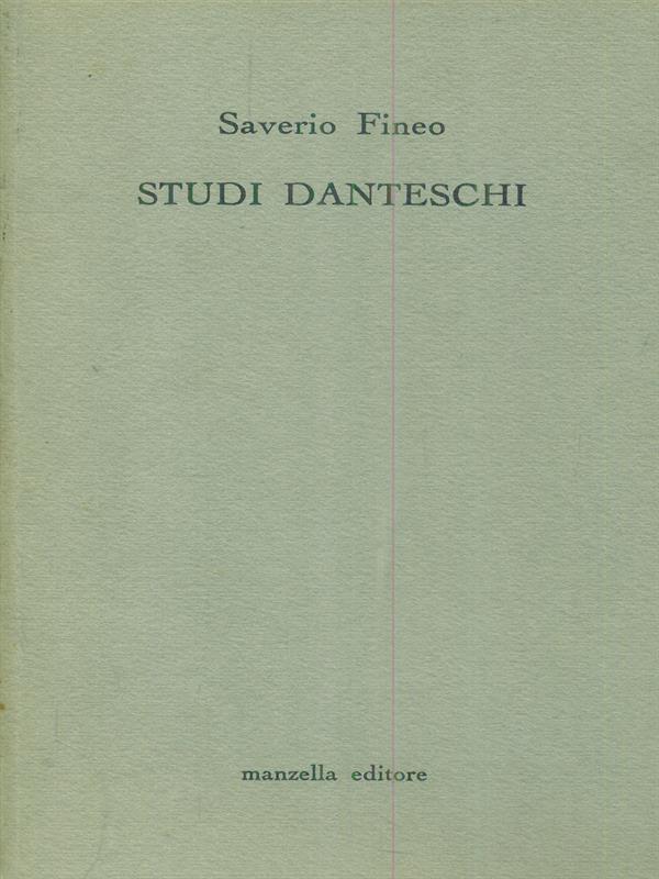 Studi danteschi