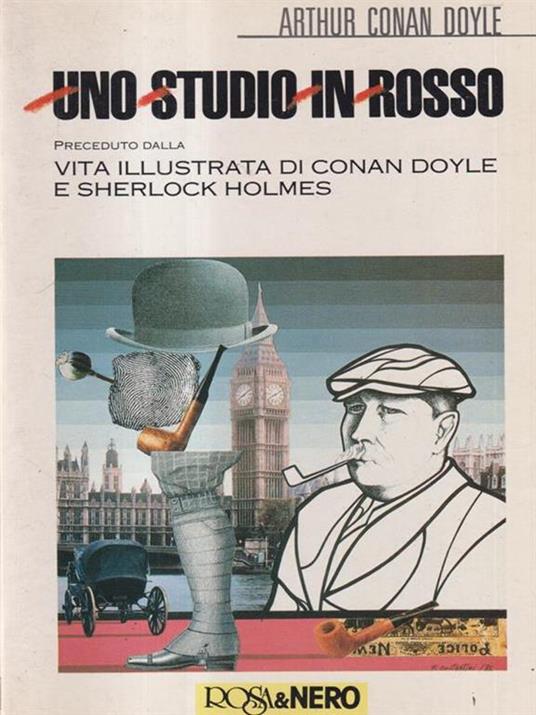 Uno studio in rosso - Arthur Conan Doyle - copertina