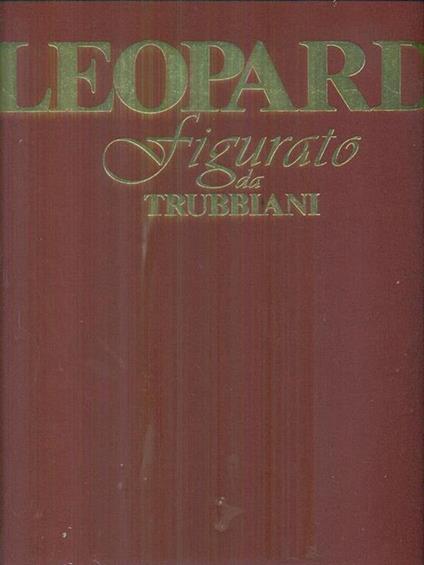 Leopardi figurato da Trubbiani - copertina