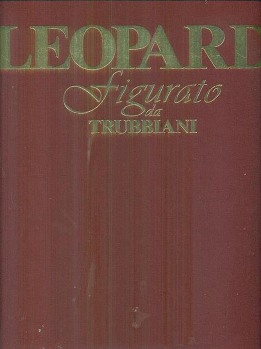 Leopardi figurato da Trubbiani - copertina