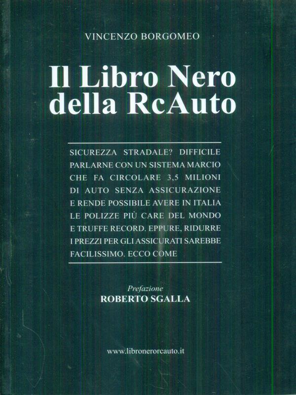 Il libro nero della RcAuto