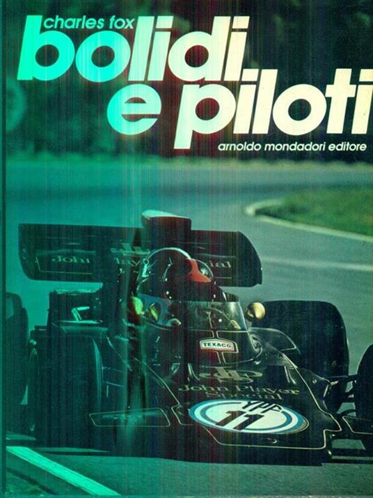 Bolidi e piloti - Charles Fox - copertina