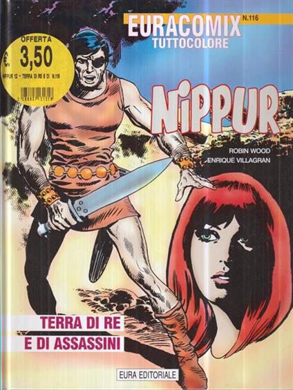 Nippur 12. Terra di re e di assassini - Robin Wood - copertina