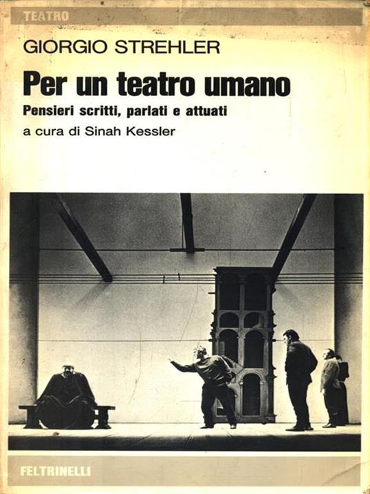Per un teatro umano - Giorgio Strehler - copertina