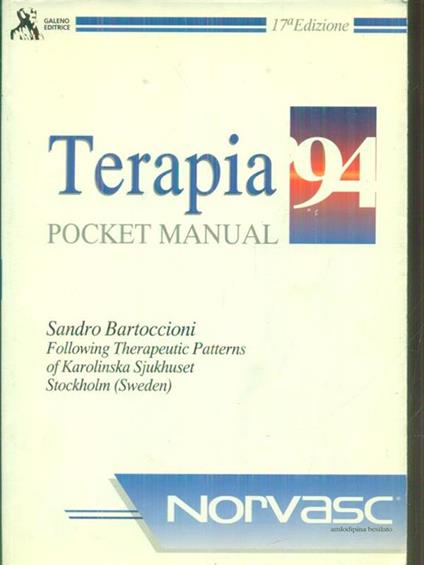 Terapia '94 - S. Bartoccioni - copertina