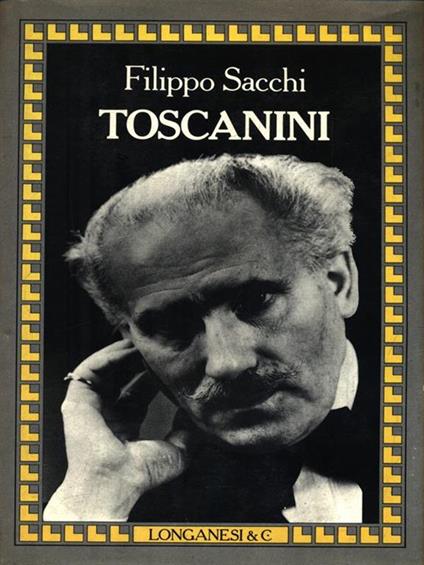 Toscanini - Filippo Sacchi - copertina