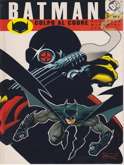 Batman tp 3 - Colpo al cuore - copertina