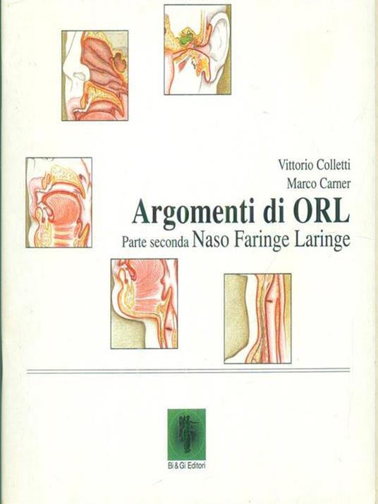 Argomenti di ORL2vv - copertina