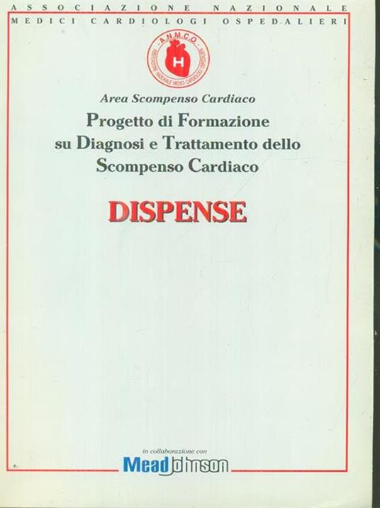 Area Scompenso cardiaco. Dispense - copertina