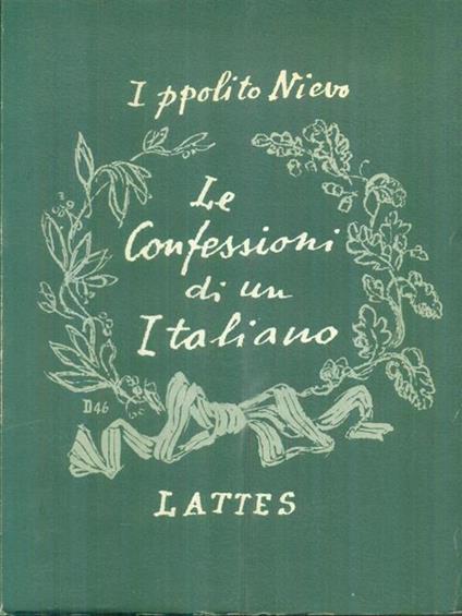 confessioni di un italiano - Ippolito Nievo - copertina