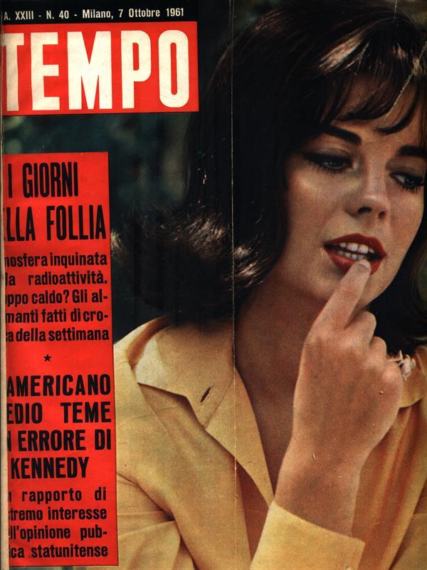 Tempo 1961/ Riviste rilegate insieme dal N. 40 al N. 61