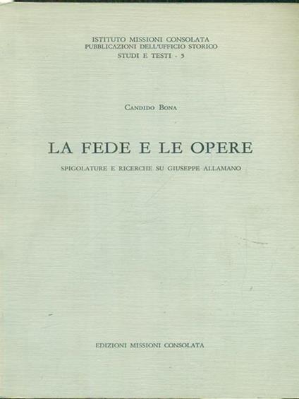 La fede e le opere - copertina