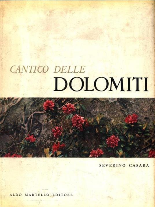   Cantino delle Dolomiti - Severino Casara - copertina