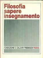   Filosofia sapere insegnamento