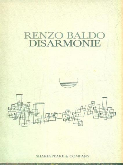   Disarmonie - Renzo Baldo - copertina
