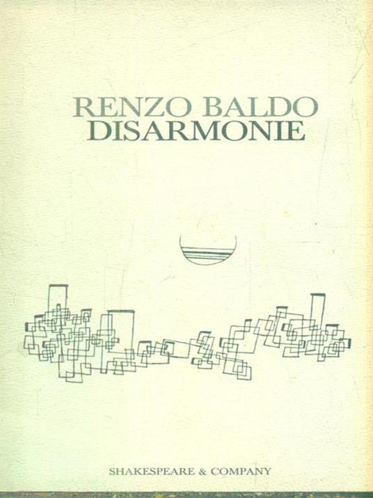   Disarmonie - Renzo Baldo - copertina