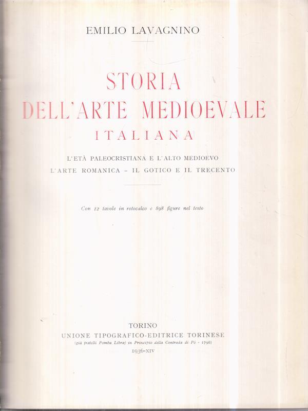 Storia dell'arte medioevale italiana
