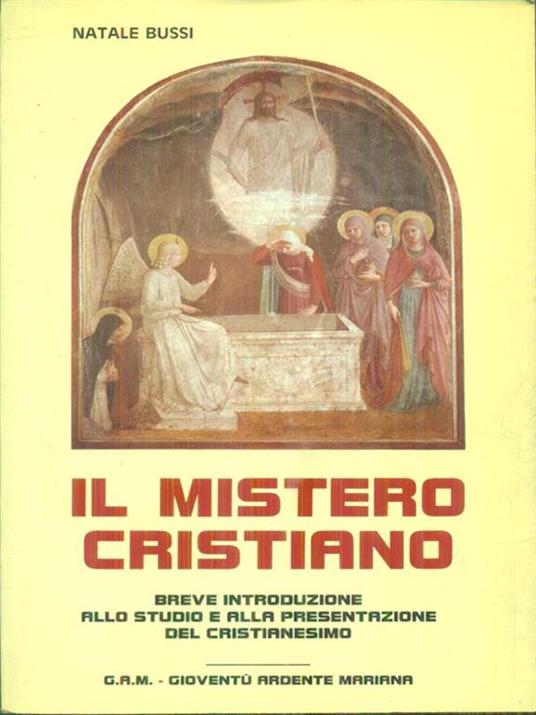 Il mistero cristiano - Natale Bussi - copertina