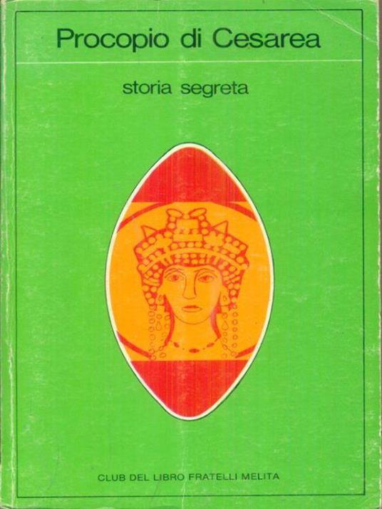 Storia segreta - Procopio di Cesarea - copertina