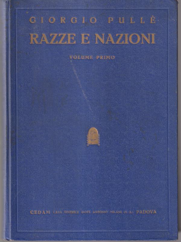 Razze e nazioni vol I