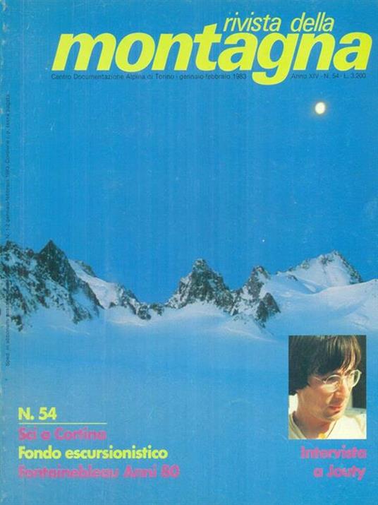   Rivista della montagna annata 1983 -   - copertina