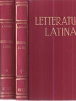 Storia della Letteratura Latina. 2 voll: 1. La Repubblica. 2. L'Impero