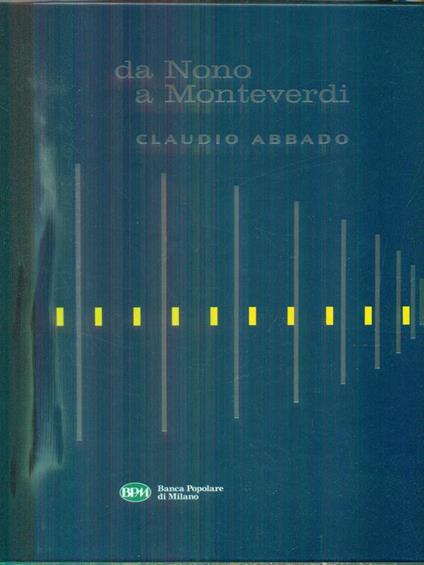 Da Nono a Monteverdi - Claudio Abbado - copertina