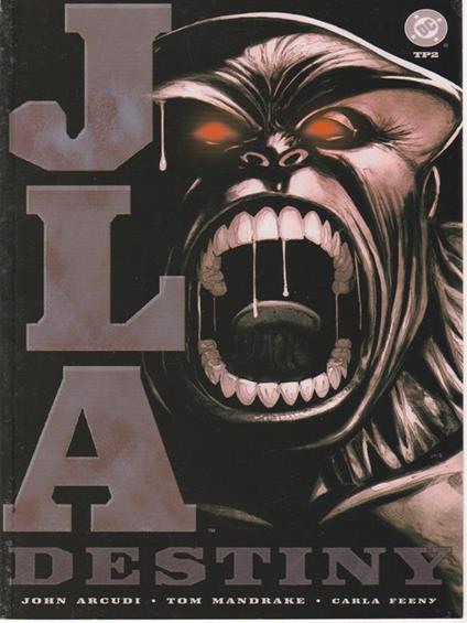 JLA: destiny tp2 - copertina