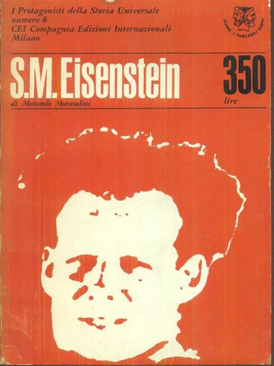 S.M. Eisenstein - Bertolt Brecht - Morando Morandini - copertina