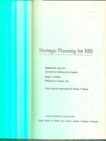 Strategic Planning for MIS