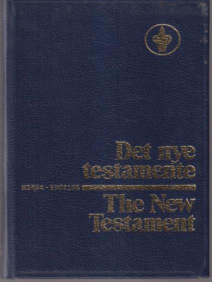 Det nye testamente - The new testament -   - copertina