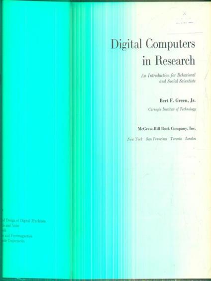   Digital Computers in research - copertina