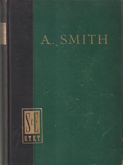  Ricchezza delle nazioni - Adam Smith - copertina