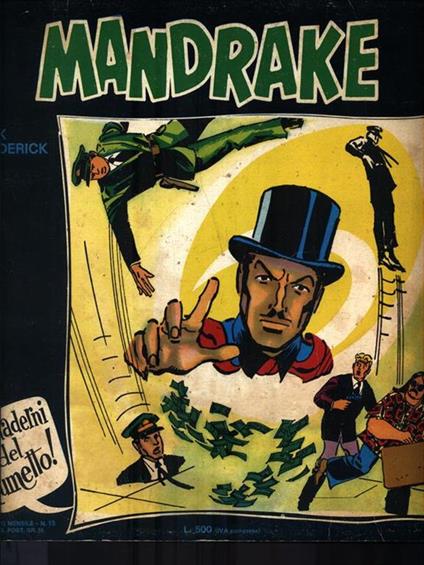   Mandrake N. 19 - Lee Falk - copertina