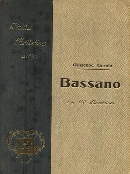 Bassano - Giuseppe Gerola - copertina