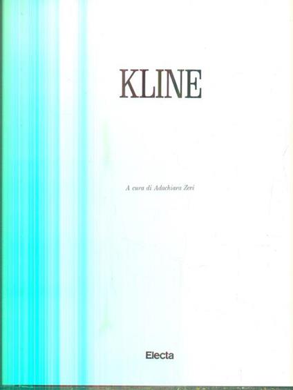 Kline - Adachiara Zevi - copertina