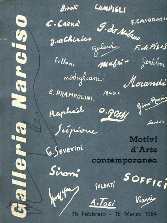   Motivi d'arte contemporanea. 15 febbraio - 18 marzo 1964 -   - copertina