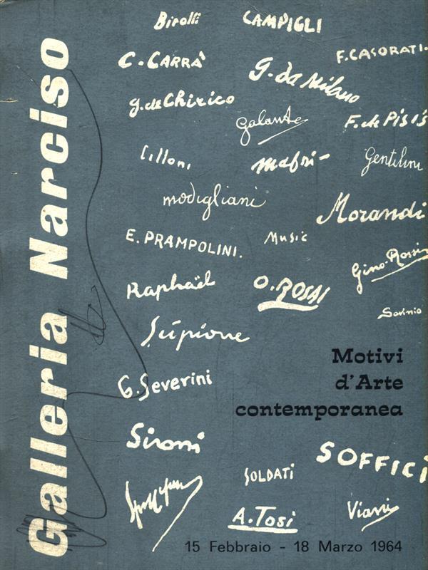   Motivi d'arte contemporanea. 15 febbraio - 18 marzo 1964