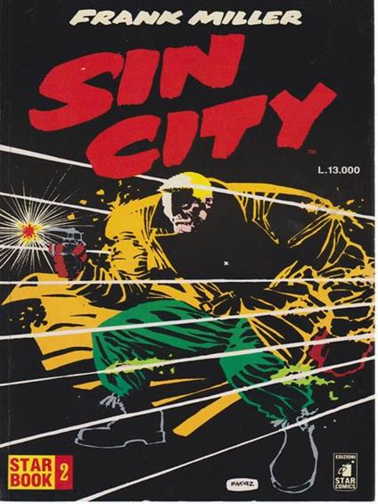 Starbook 2: Sin City - Frank Miller - copertina