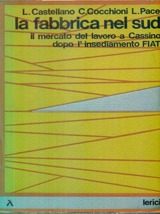 La fabbrica nel sud -   - copertina