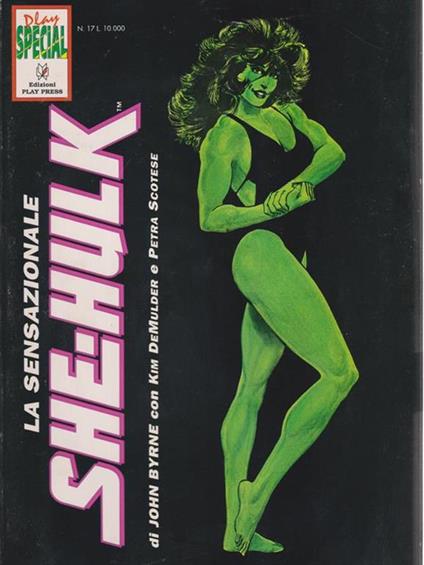 La sensazionale She-Hulk - John Byrne - copertina