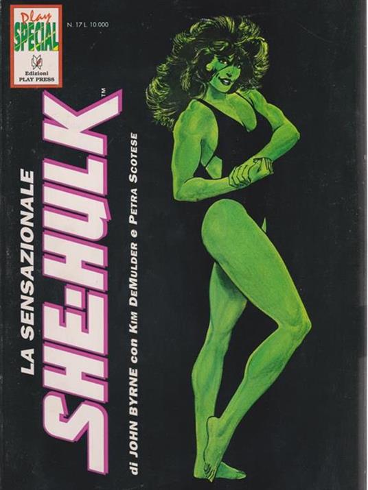 La sensazionale She-Hulk - John Byrne - copertina