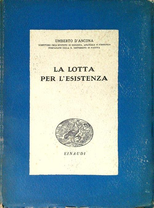 La lotta per l'esistenza