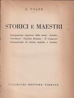   Storici e Maestri.