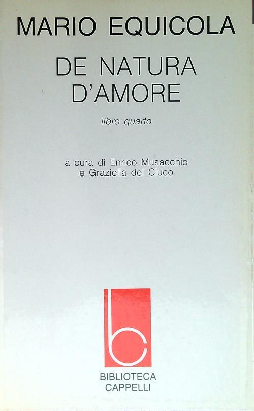 De natura d'amore