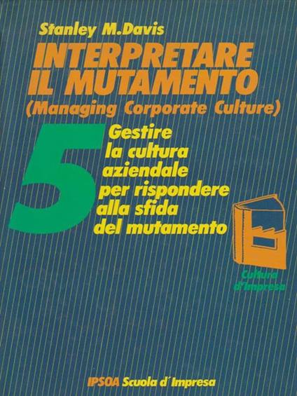 Interpretare il mutamento 5 - David Stanley - copertina