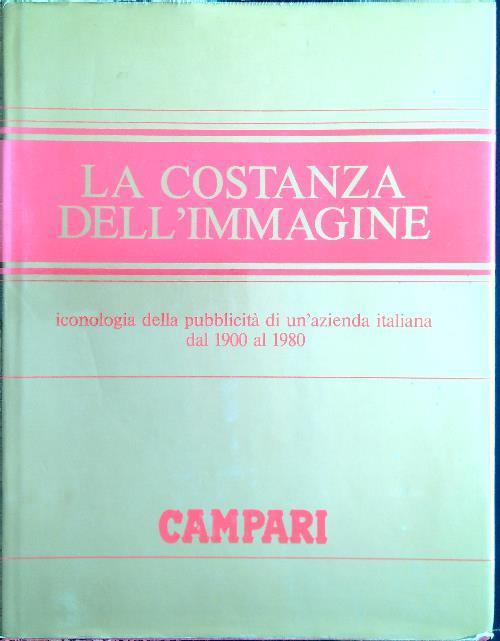 La costanza dell'immagine - copertina