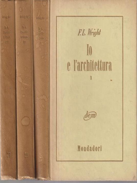   Io e l'architettura 3 vv - copertina