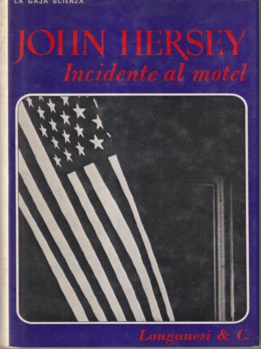 Incidente al motel - John Hersey - copertina